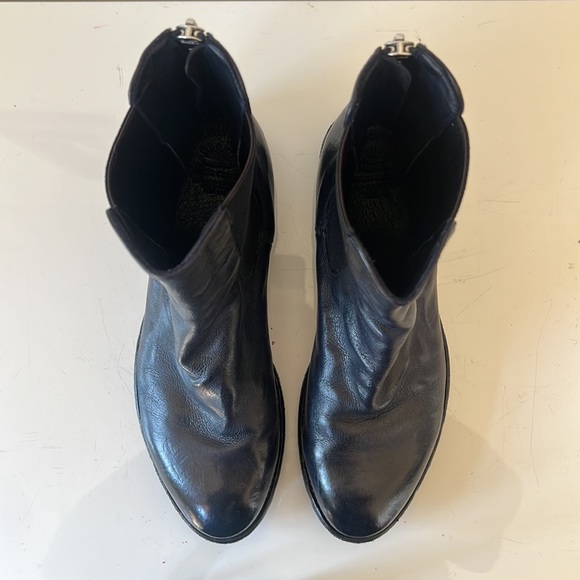 Officine Creative LEXIKON Chelsea Boots Navy Blue Leather Size 39 Women’s - Picture 6 of 11